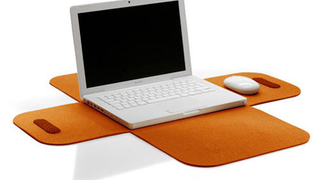 Felt Laptop Sleeve Unfolds Like a 1960s Flower